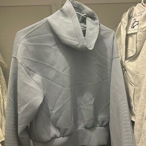 Lululemon blue turtleneck sweatshirt